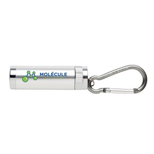 COB Leuchte mit Karabiner weiß
