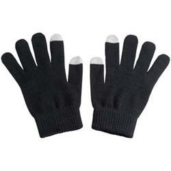 Handschuhe aus Acryl mit 2 Touch-Spitzen