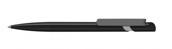 Kugelschreiber Cava high gloss schwarz/weiss