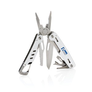 Multitool im Aluminium-Case mit 11 Funktionen