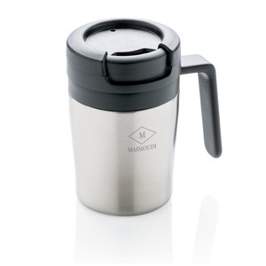 Coffee to go Tasse silber