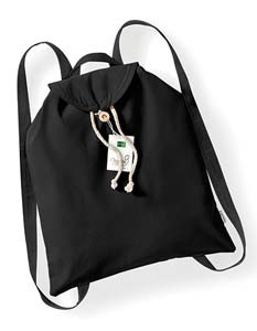 WM185 Organic Festival Backpack schwarz