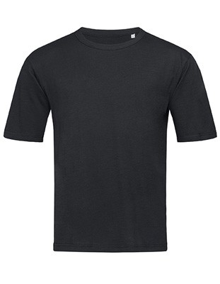 Slub Organic T-ShirtBlack-Opal. 