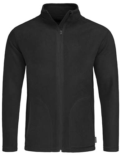S5030 Active Fleece Jacket_Black-Opal