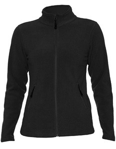 DamenMicro-Fleece Jacken Black