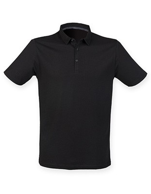  Men`s Fashion Polo Black