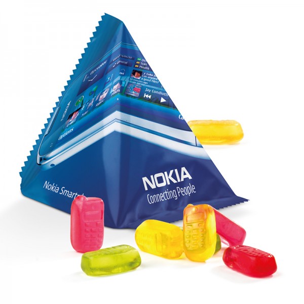Fruchtgummi Tetraeder 15g | Standardformen