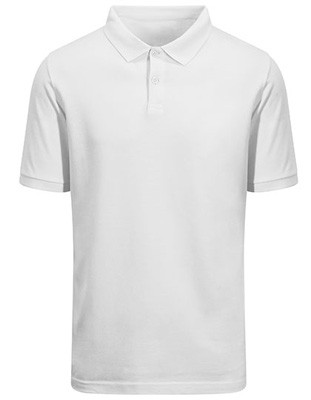 Organic Polo Shirt Arctic-White