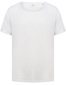 Unisex-U-Ausschnitt T-Shirts White