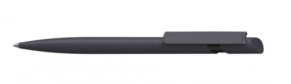 Kugelschreiber Cava softgrip/high gloss schwarz/schwarz