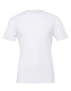 Unisex Jersey Crew Neck T-Shirt_White