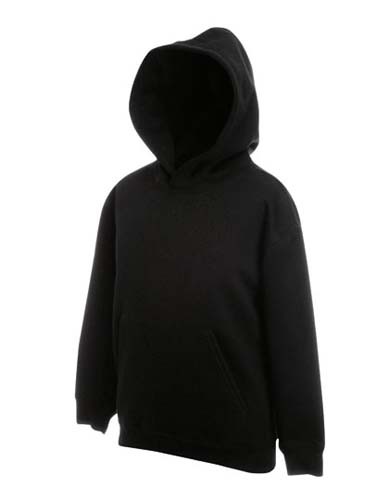 Kids Premium Hooded Sweat_Black