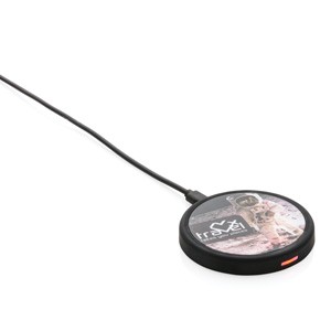 5W Wireless Charger mit Sicherheitsglas
