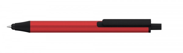 Metallkugelschreiber Flute stylus metal rotmetallic