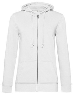 L-BCWW36B Organic Zipped Hood Jacket /Women