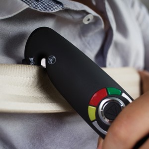 Multifunktionales Reifendruckgerät in ABS Hülle