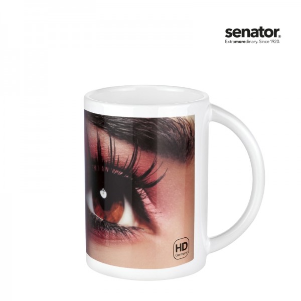 Schmale Steinzeugtasse PICS TWO