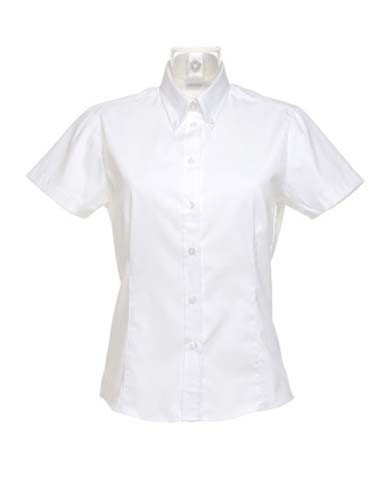 Women`s Tailored Fit Shirt Short Sleeve_White