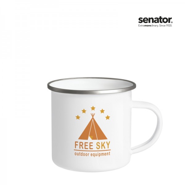 S-0373 Metall-Tasse OUTDOOR