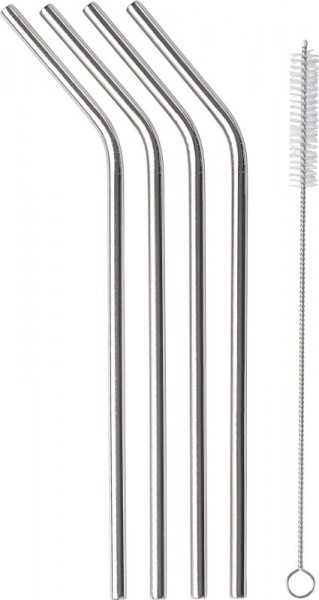 8236 Edelstahl Strohhalme "Straw"