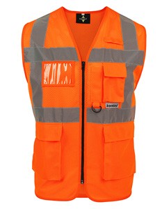 Mesh Multifunktionsweste Signal-Orange