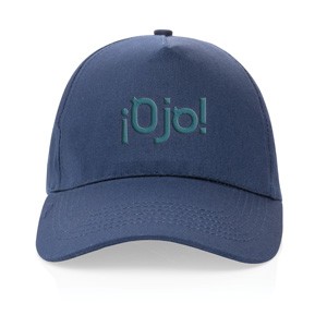 Impact 5 Panel Kappe aus 190gr blau