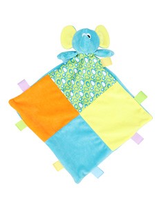 L-MM701 Baby mehrfarbige Bettdecke mit Rassel