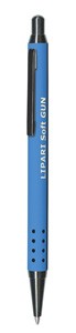 Pen-6532 Kugelschreiber mit Lochstanzung | Metall-GM-Mine blau