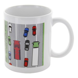 Magic Tasse Rettungsgasse, Standarddekor mit Gasse