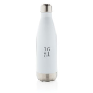 Stainless Steel Flasche weiß