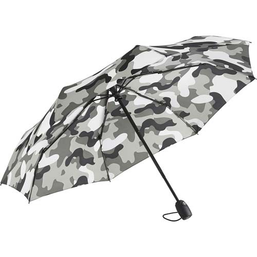 AOC-Mini-Taschenschirm FARE®-Camouflage_grau-kombi