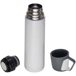 Edelstahl Isolierkanne mit Trinkbecher. 500ml