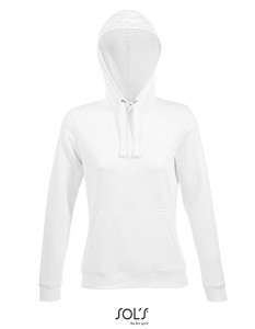 Damen Kapuzenpullover White