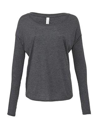 Flowy Long Sleeve T-Shirt Black