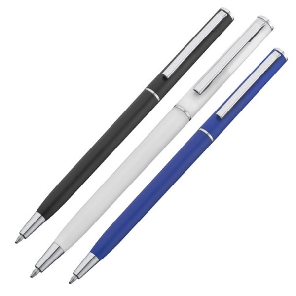 Kugelschreiber Slim Line aus Kunststoff_demo