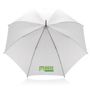 23” Automatikschirm weiß