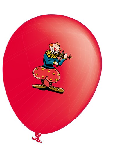 Luftballon/Rundballon mit Laserprint