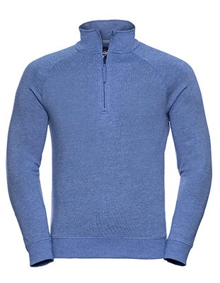 Zip Sweat Blue-Marl
