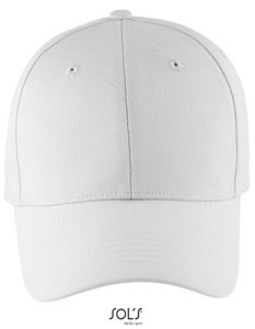 Sechs Panel Cap Blaze White
