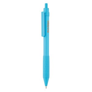 X2 Kugelschreiber hell blau
