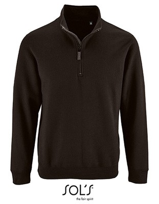 Men`s Zip High Black