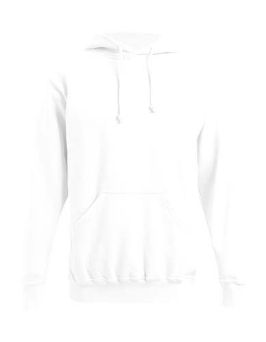 E2180 Men`s Hoody 80/20_White