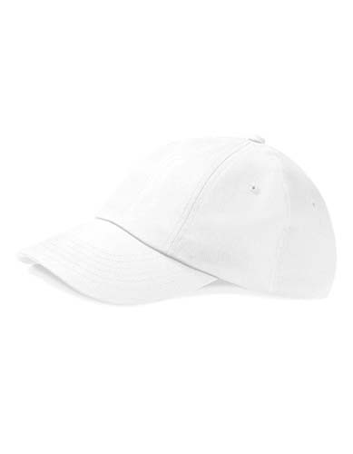 Low Profile Heavy Cotton Drill Cap_White