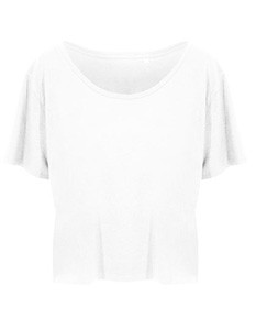 EcoViscose Damen T-Shirt Arctic-White