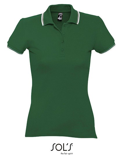 Polo Practice Golf-Green_White