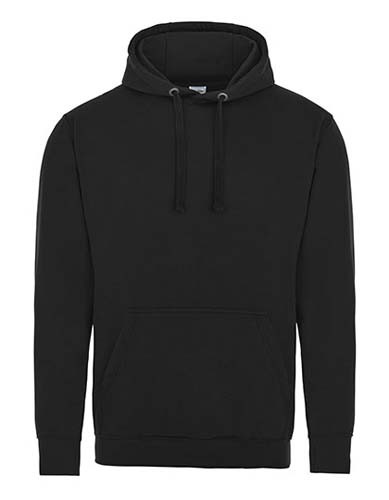 JH002 SupaSoft Hoodie_Supa-Black