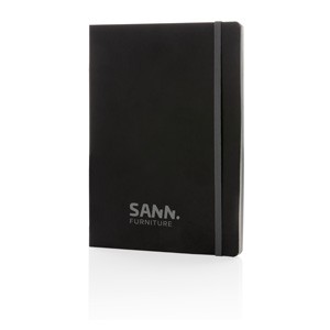 Deluxe A5 Softcover Notizbuch schwarz