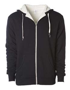 L-NP352 Unisex Sherpa Lined Zip Hooded Jacket