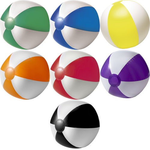 9620 PVC Wasserball "Bicolor" - Ø 25,5 cm