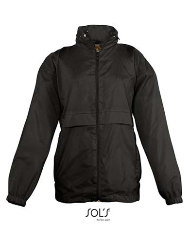 Kids` Windbreaker Surf_Black